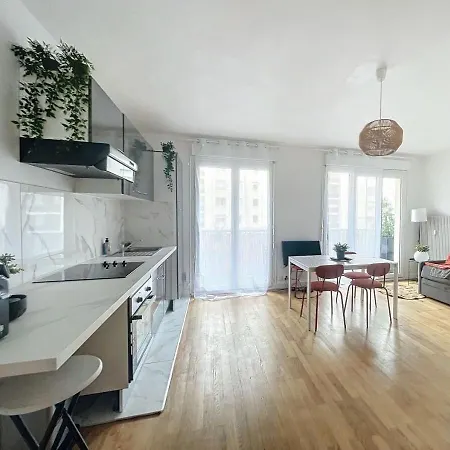 Le Ptit Lyonnais, Prox Tram T3, Terrasse, Moderne Apartment